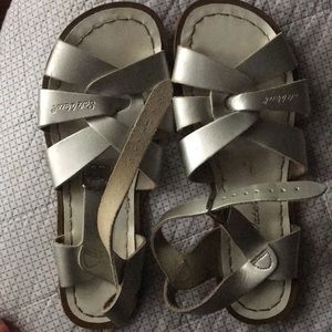 Saltwater Sandals Silver